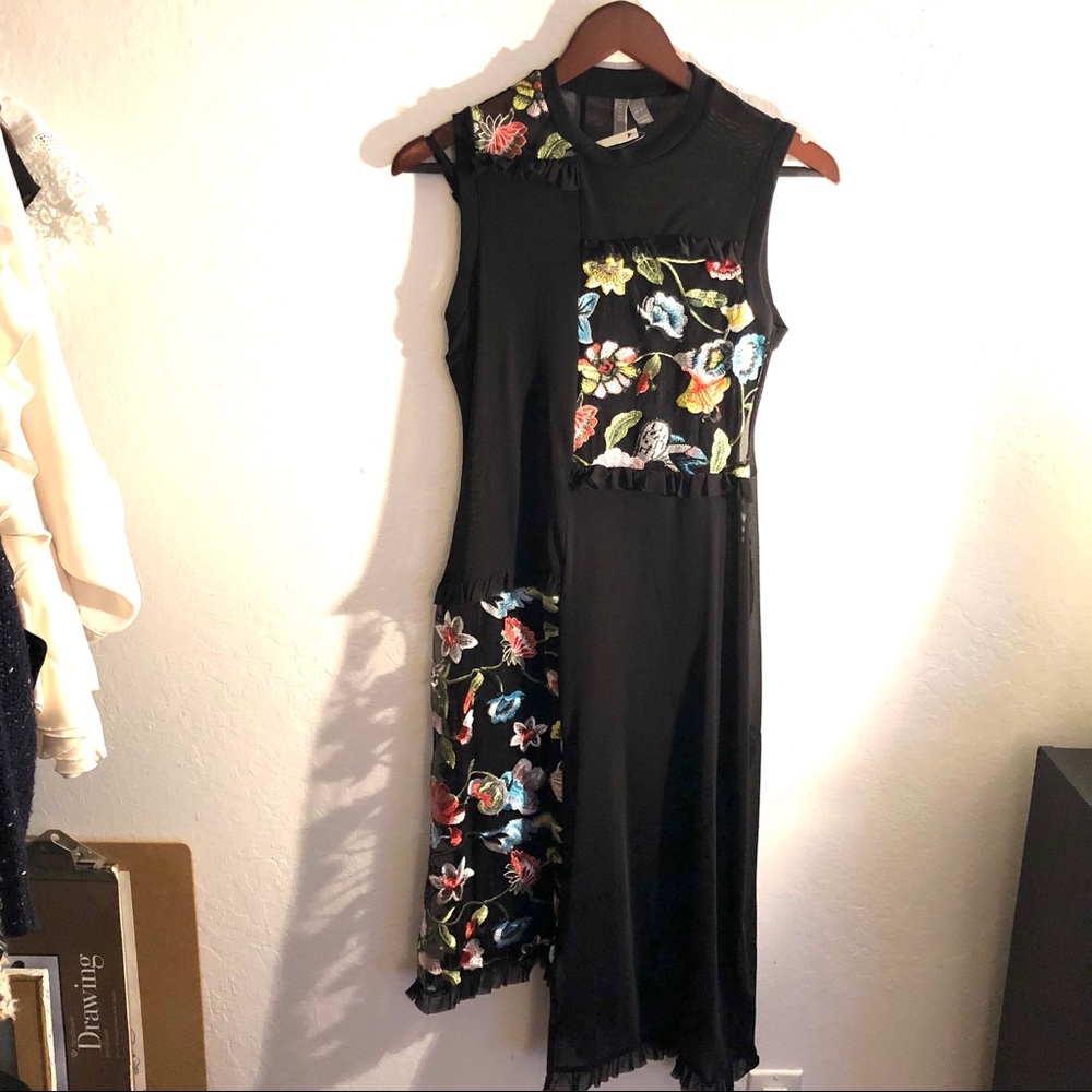 Floral Abstract Dress 👗🌺